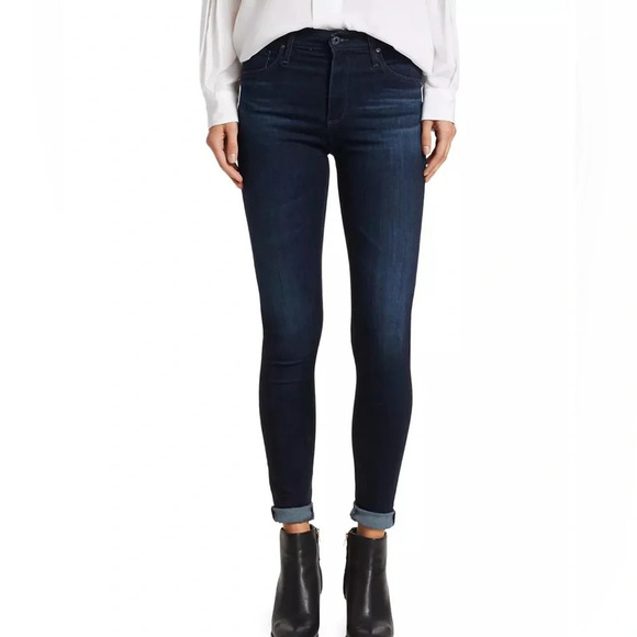 AG Farah High-Rise Stretch Skinny Ankle Jeans Size 29 - Picture 4 of 10